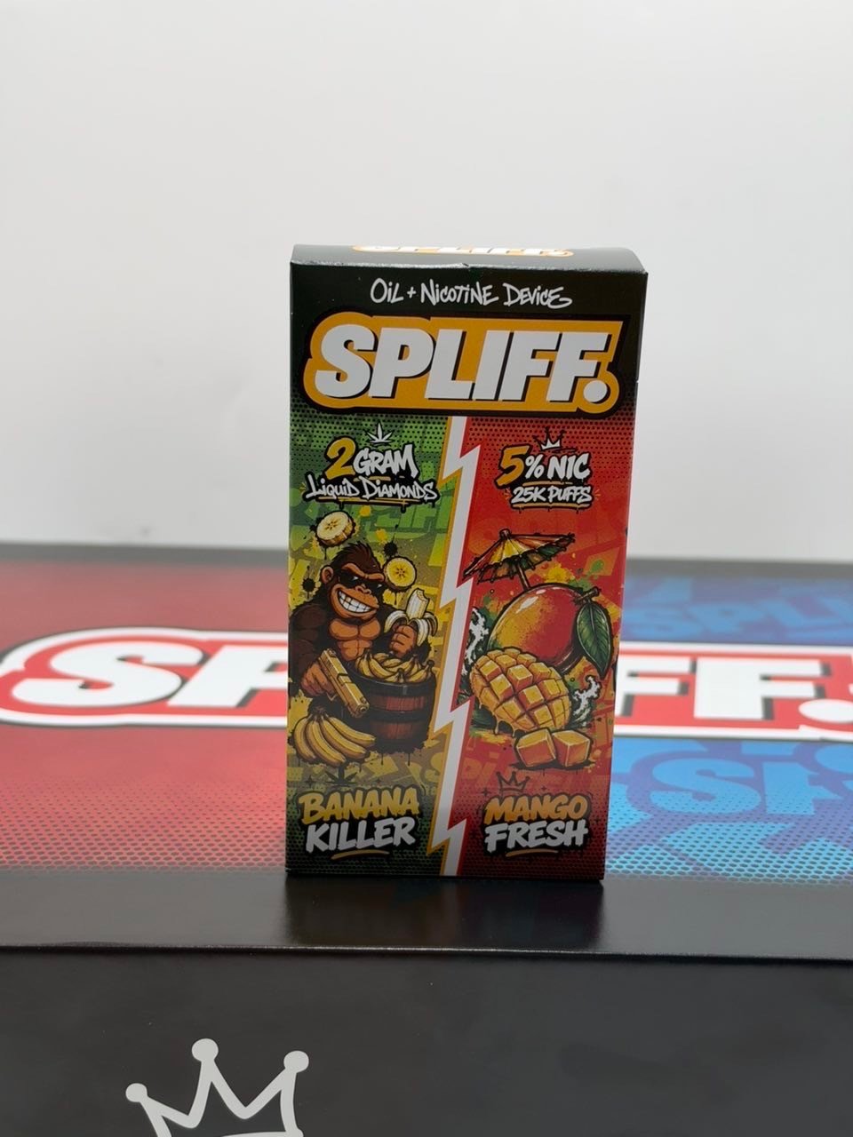 spliff 2g + nicotine