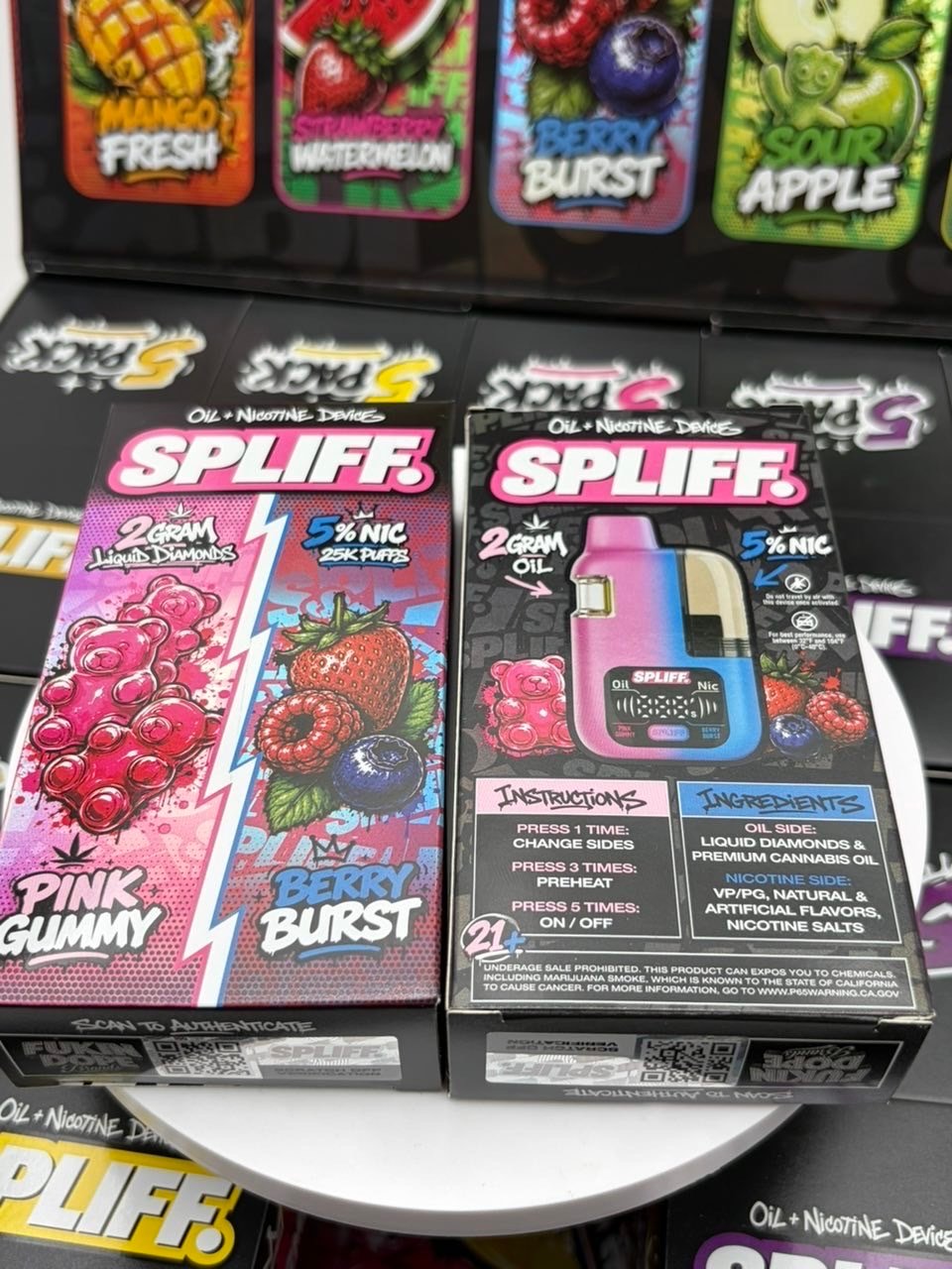 spliff 25k puffs